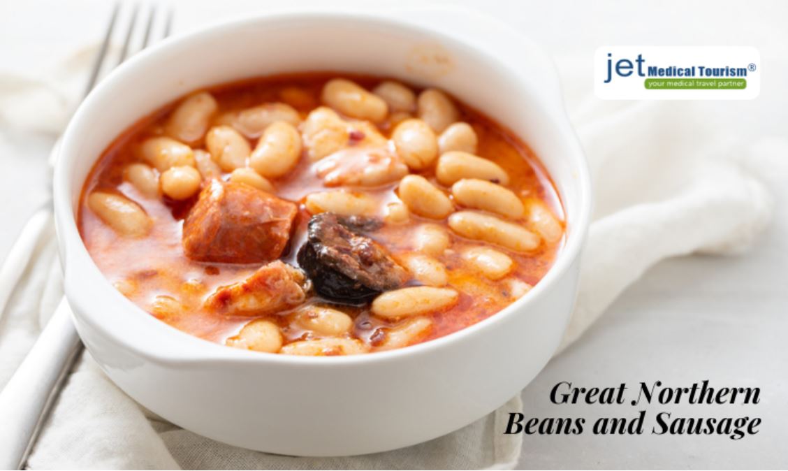 Great Northern Beans and Sausage for Gastric Sleeve Patients