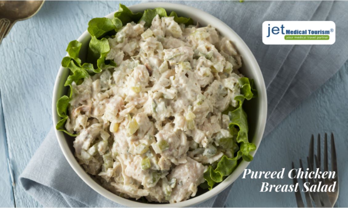 Pureed Chicken Breast Salad for Gastric Sleeve Patients