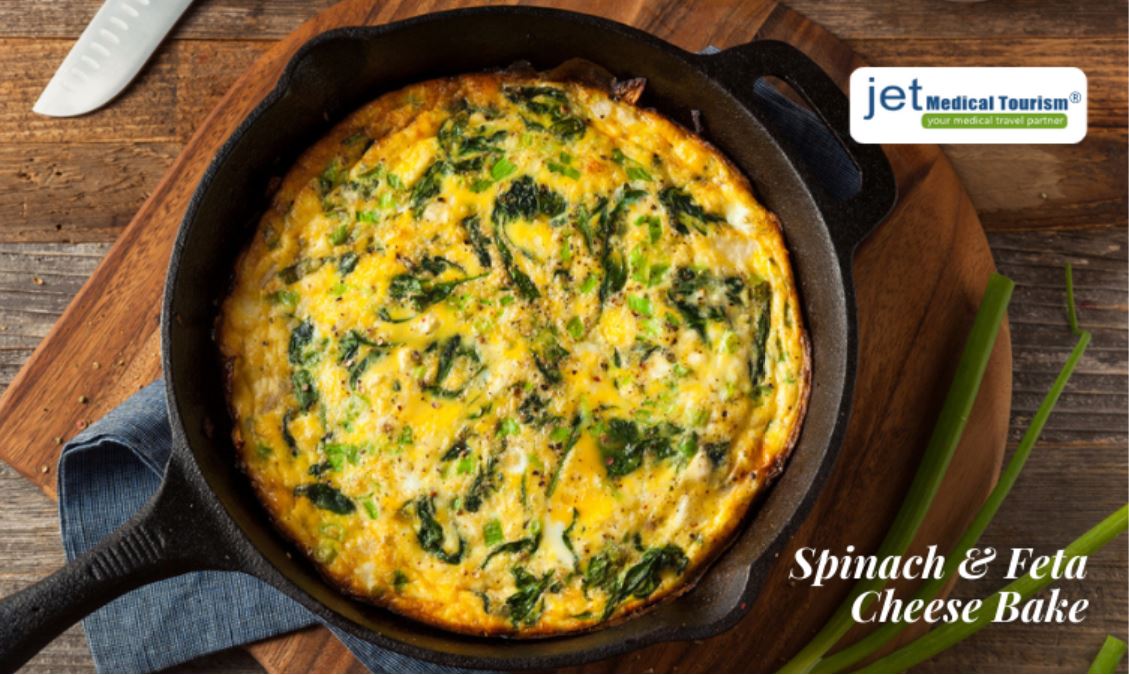Spinach & Feta Cheese Bake for Gastric Sleeve Patients